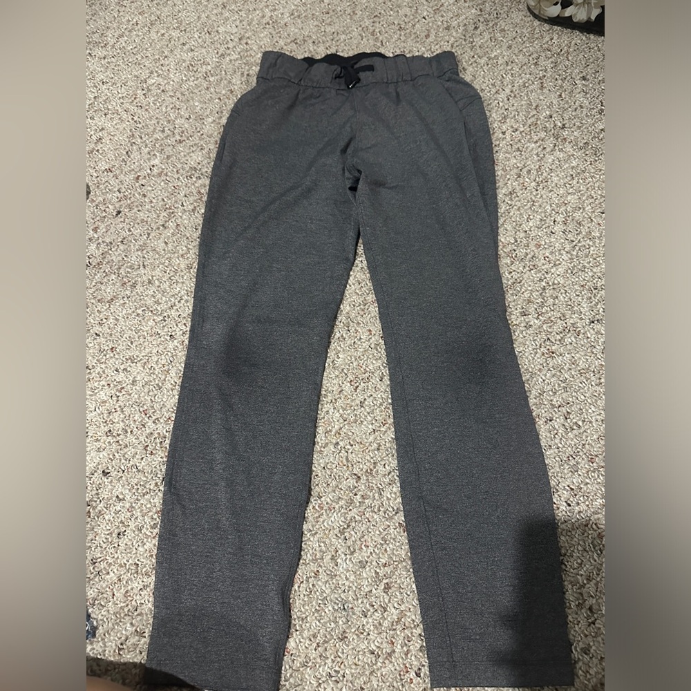 Lululemon Grey On The Fly Pant Joggers Size 4